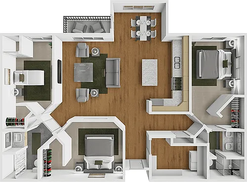 Floor plan Hay Creek