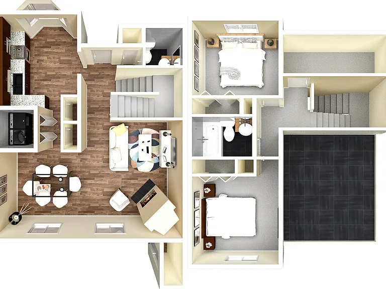 Two Bedroom Two Bedroom