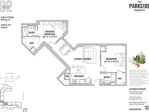 1st image of 125 Parkside Ave #2H