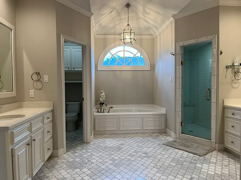 Master bathroom