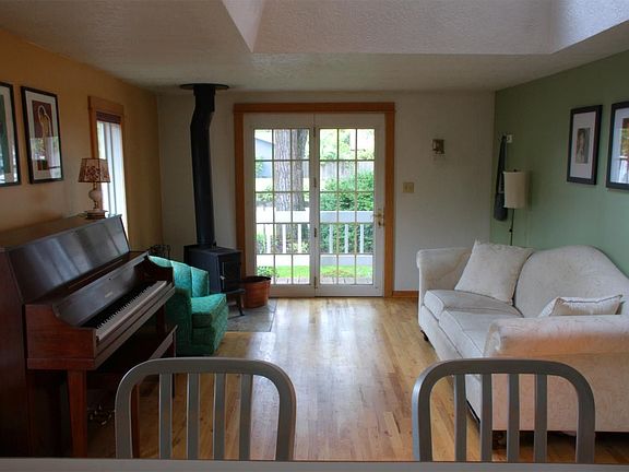 Living Room with Skylight