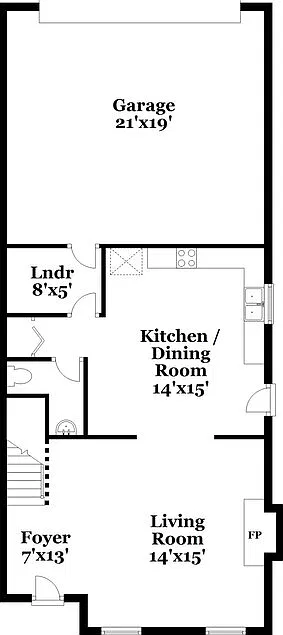3 bed, 2.5 bath, 1816 sqft, $1,945 — Photo 3