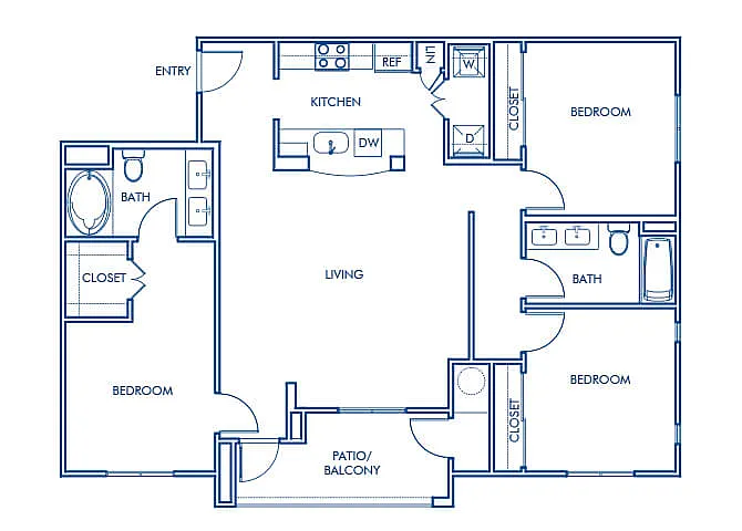 Floor plan C1