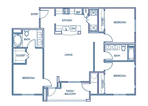 Floor plan C1