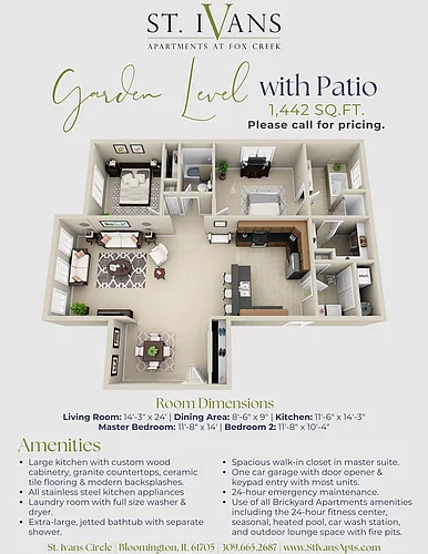 Floor plan Garden Level