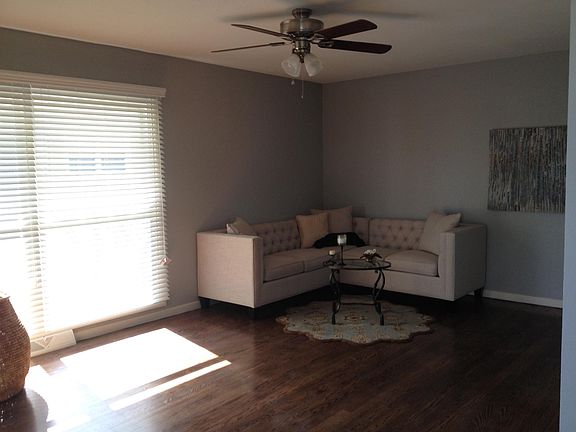 Lots of natural light in the living room and throughout the home