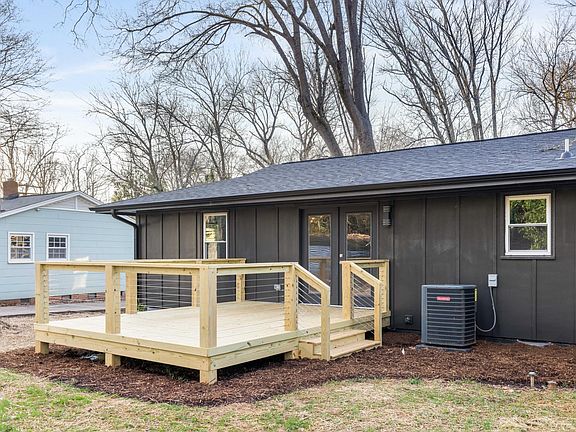 Imagine cookouts on this 12x16 deck with plenty of room for friends