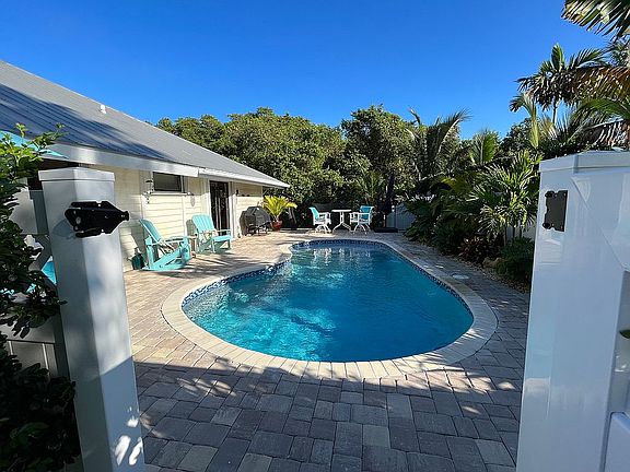 Private new salt water pool