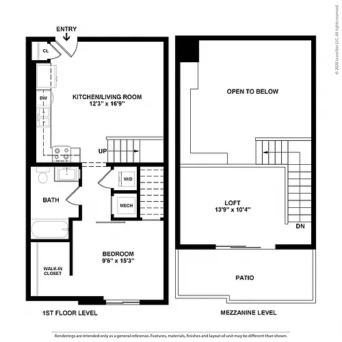 Floor plan Plan A1 - Loft