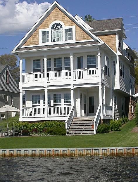 rear of house on Brighton Lake