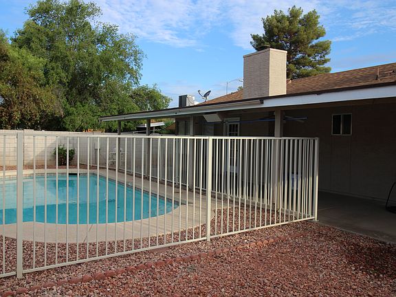 Back yard and Pool