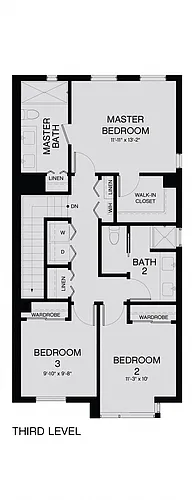 Floor plan Plan TH3