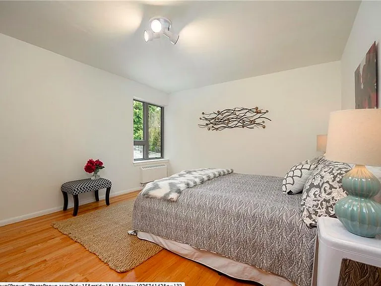 Spacious bedroom, roomy enough for king size bed.