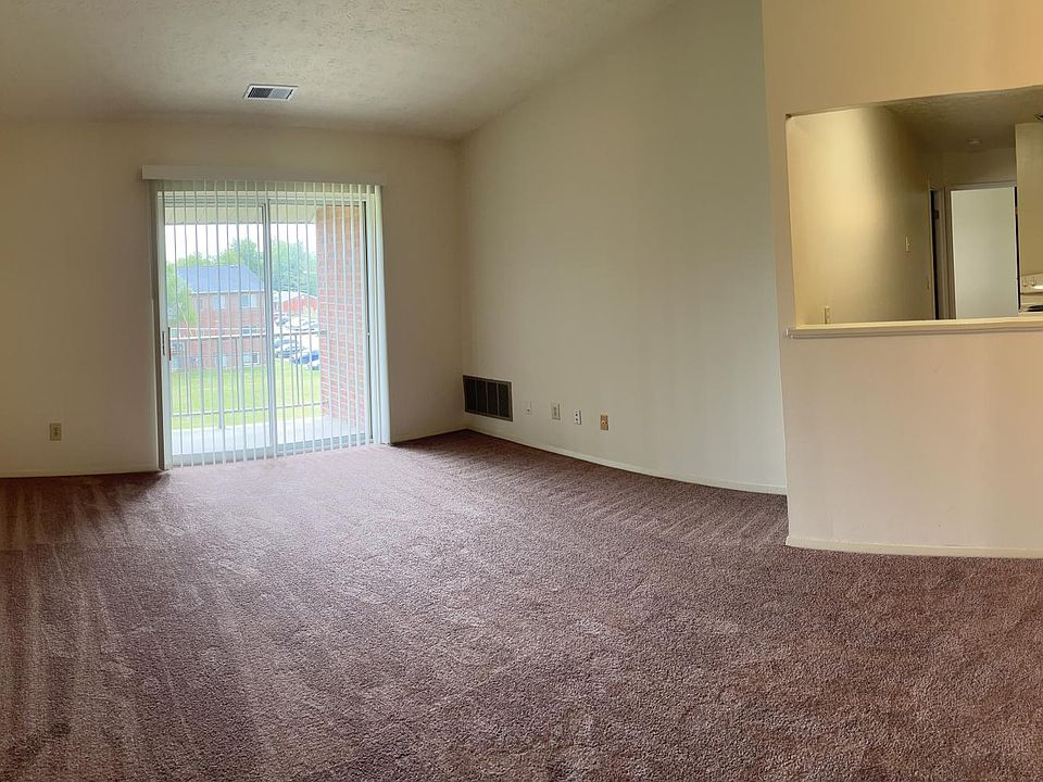 Patio and living room