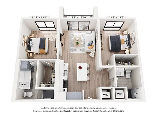 Floor plan B2