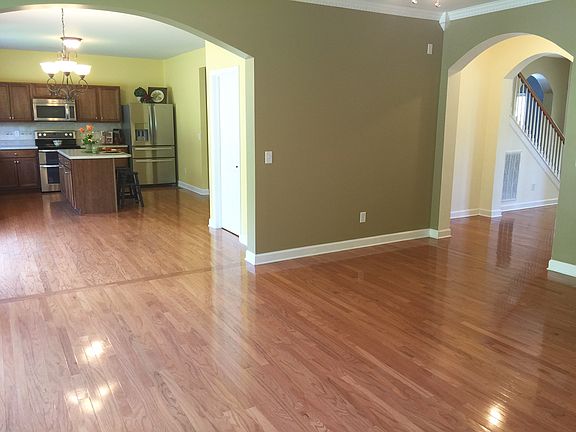 Open Family Room, Kitchen