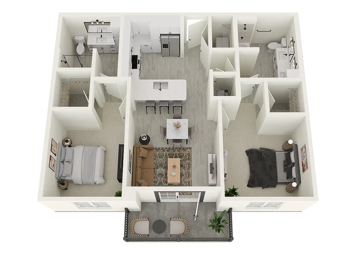 Floor plan B1