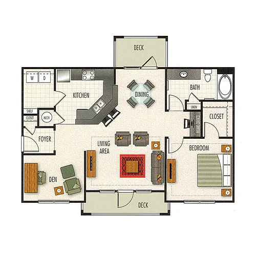 Floor plan Oakmont | Phase I