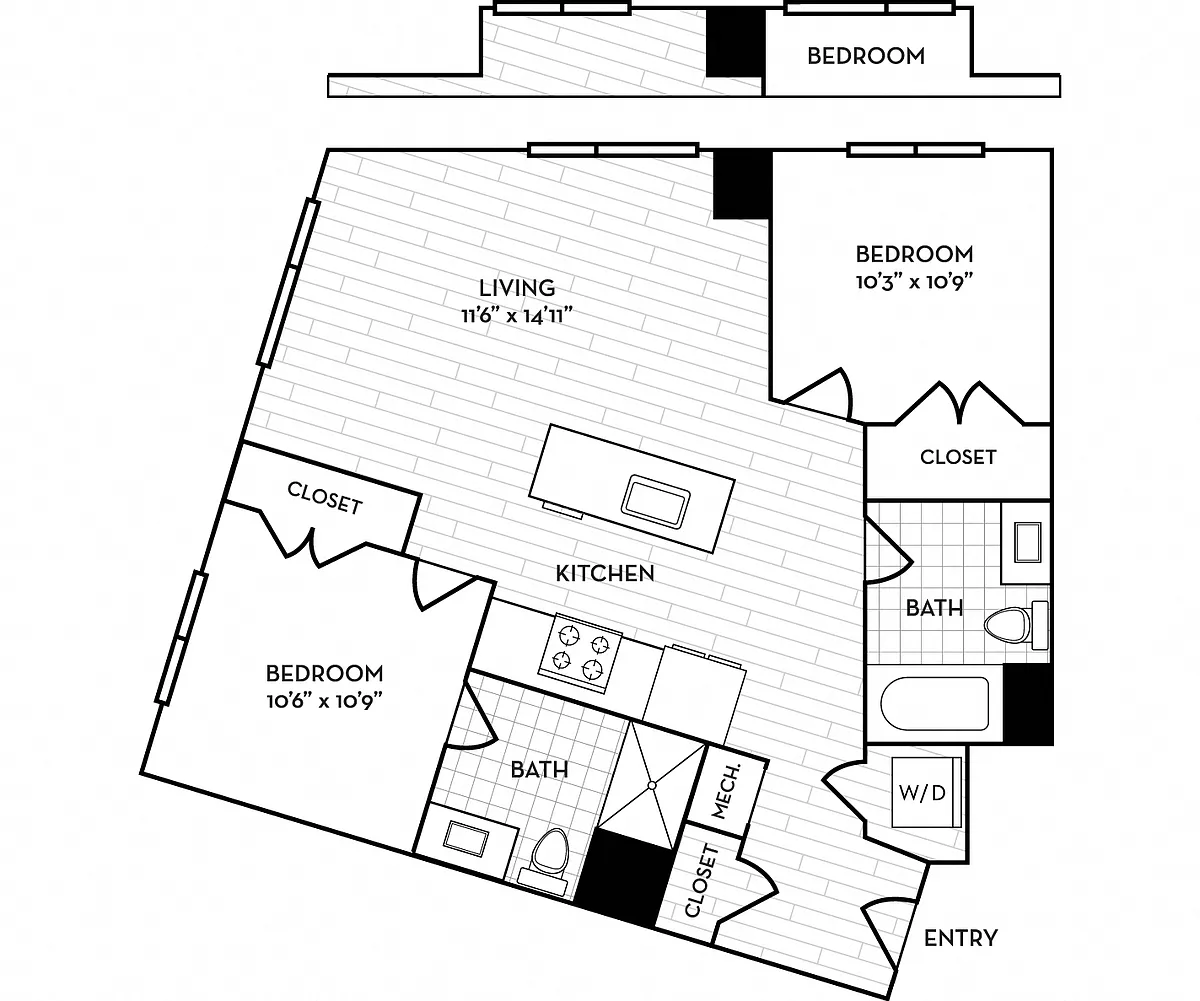 Floor plan B1 B2