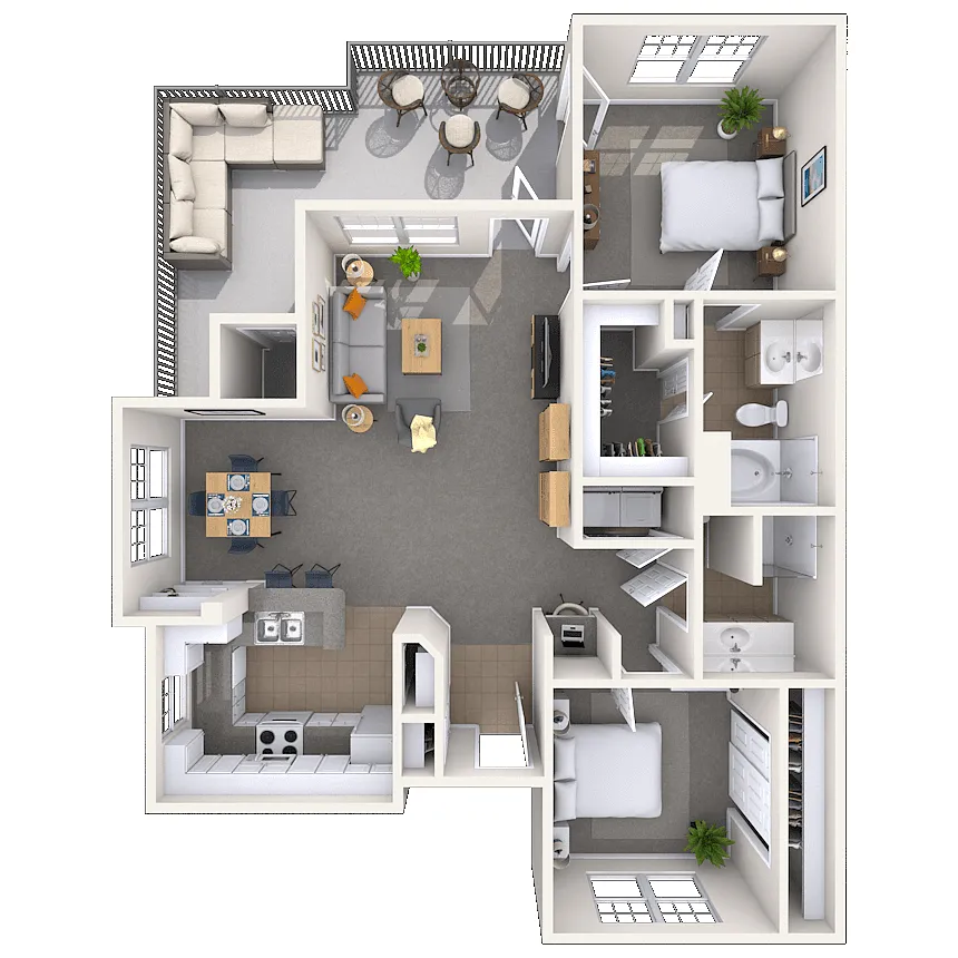 Floor plan Triple Creek