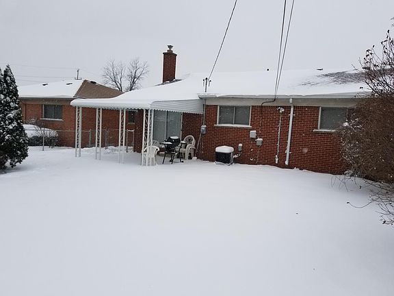 Rear of home, January 2019 with new awning