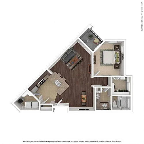 Floor plan A1E
