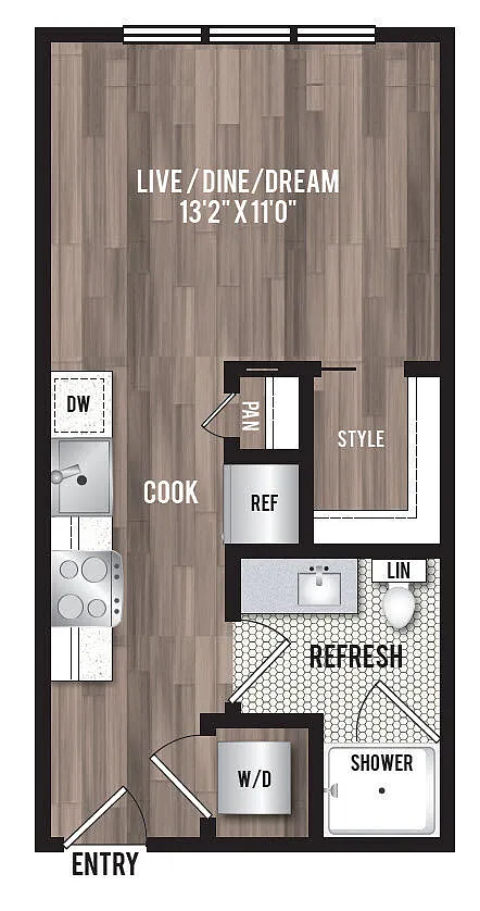 Floor plan M1
