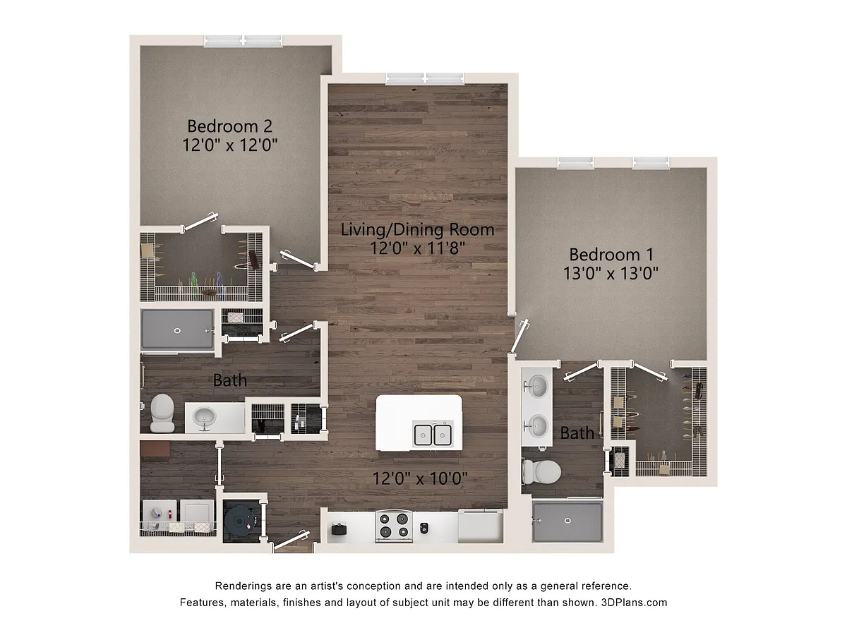 Floor plan B1