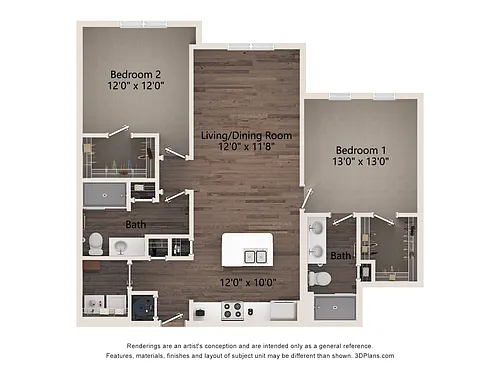 Floor plan B1