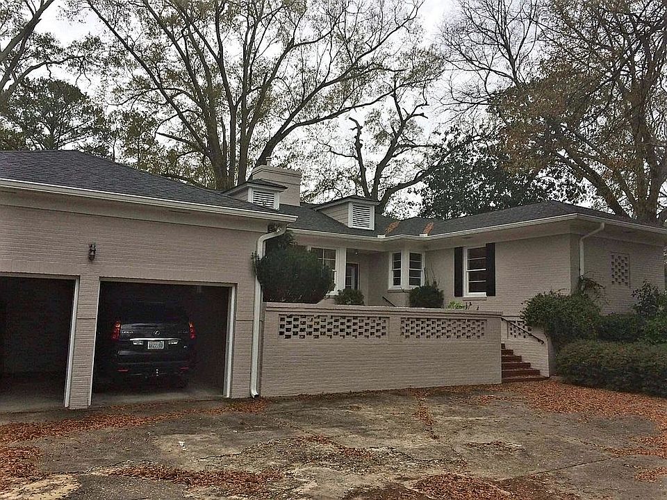 Rear of house
