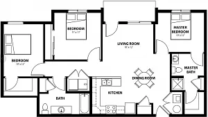 Floor plan C2