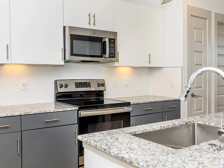 Enjoy the convenience and style of our modern appliances, enhancing your living experience at Latitude Apartments