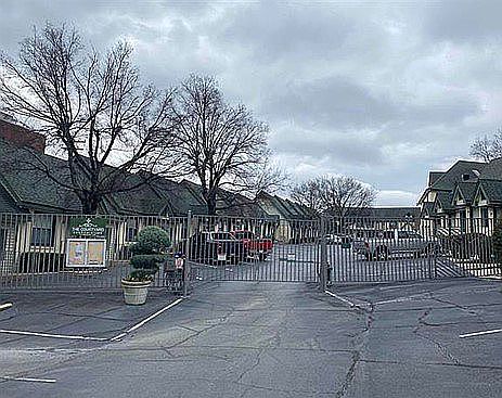 Entry to gated community