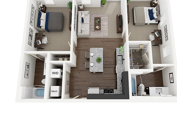 4th image of 451 N Lebanon St #211