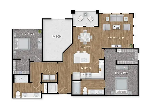 Floor plan B4
