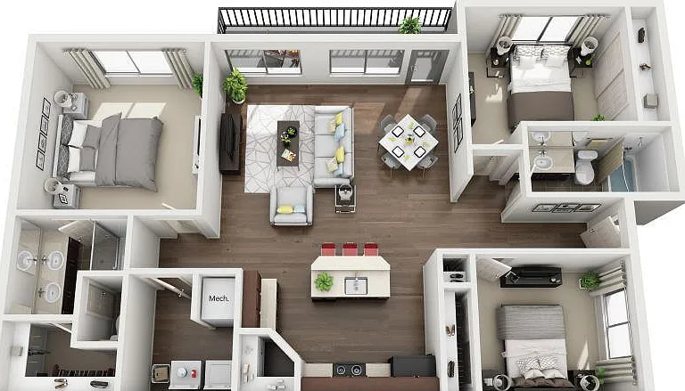 Park Villas Apartments — Photo 48
