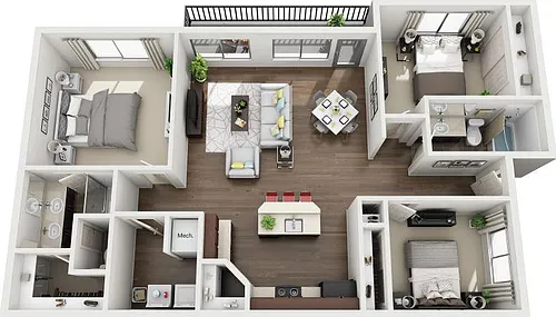 Floor plan 3X2