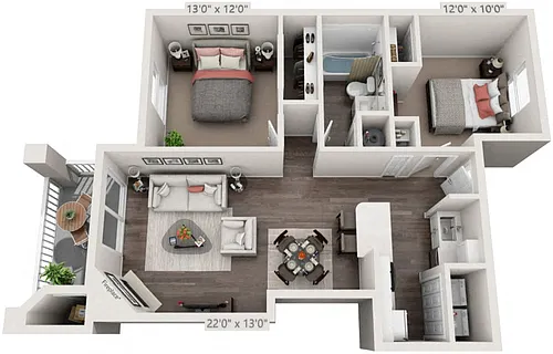 Floor plan DILWORTH