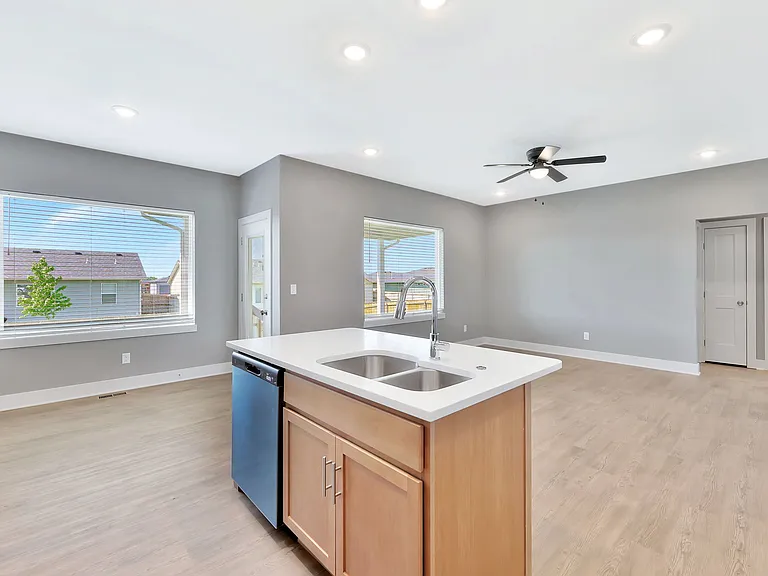 Main floor with open layout