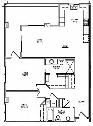 Floor plan B16