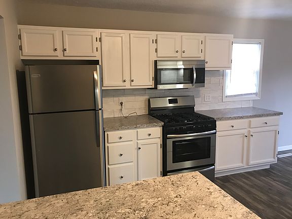 New countertops and flooring