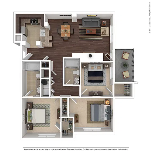 Floor plan C1