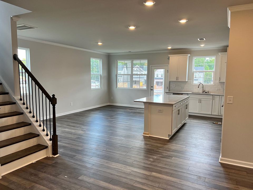 Living Room and Kitchen island