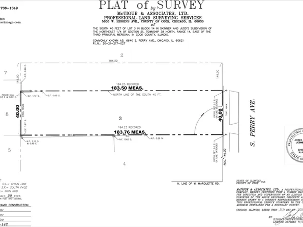 6640 S Perry Ave, Chicago, IL 60621