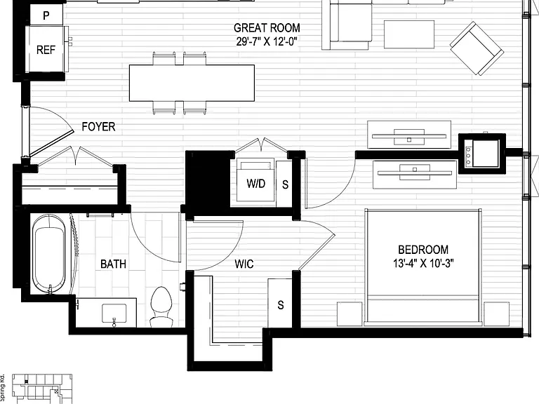 One Bedroom One Bath One Bedroom One Bath