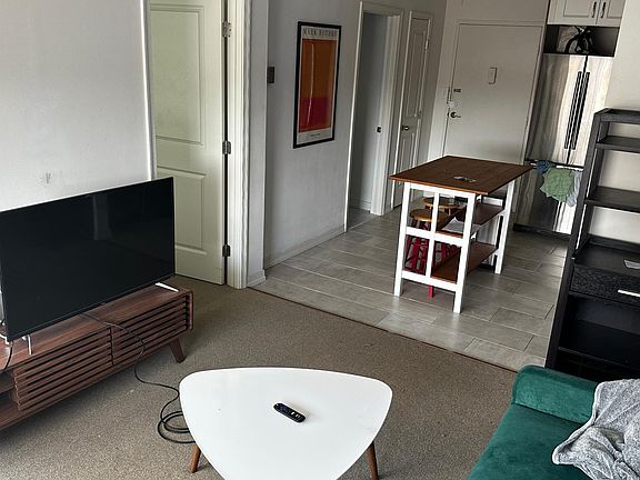 furnished living room
