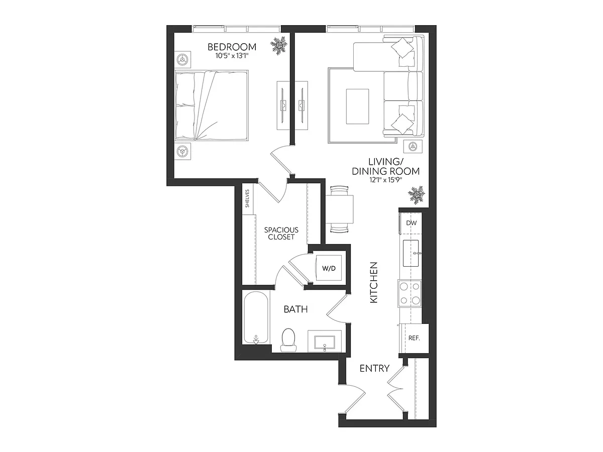 Floor plan A8