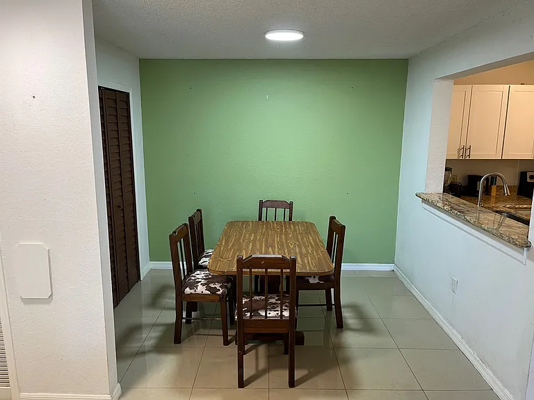 Dining Room, storage closet to the left