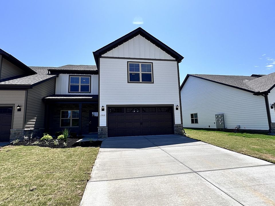 New 2275 plan owners suite down, 2nd guest bedroom huge bonus up, covered front back porch, grani
