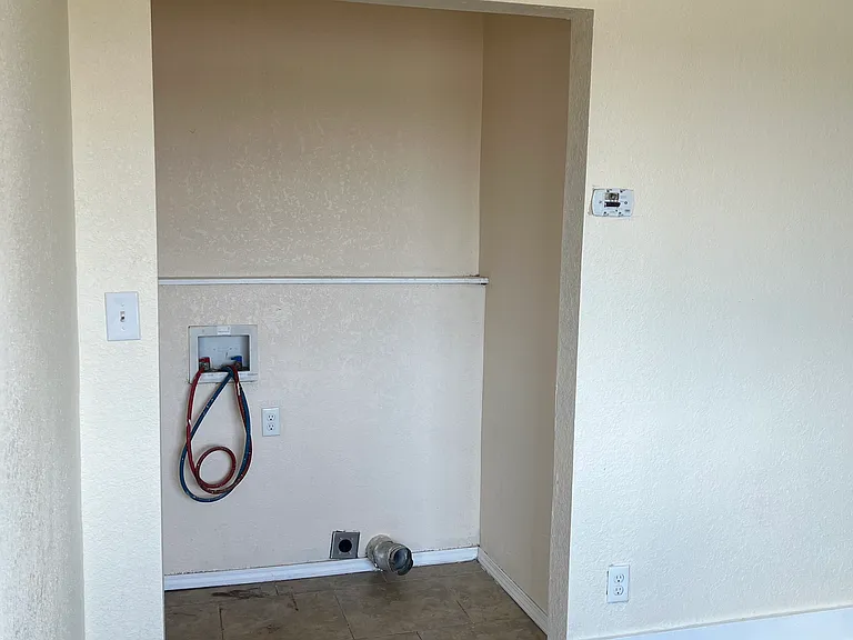 Laundry closet